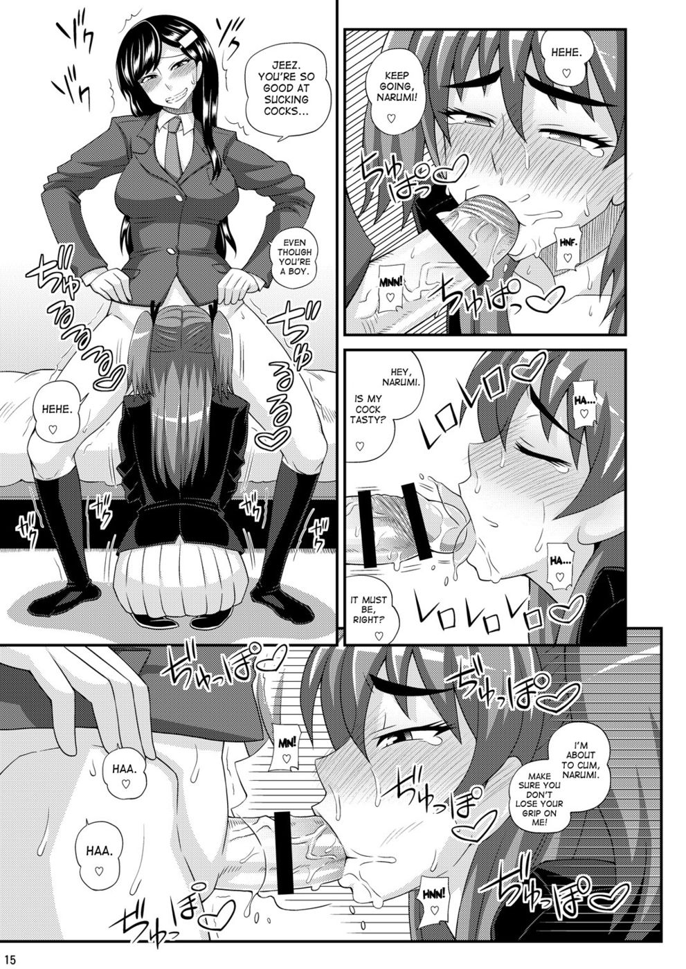 Hentai Manga Comic-Futanari Musume ni Okasarechau !-Read-15